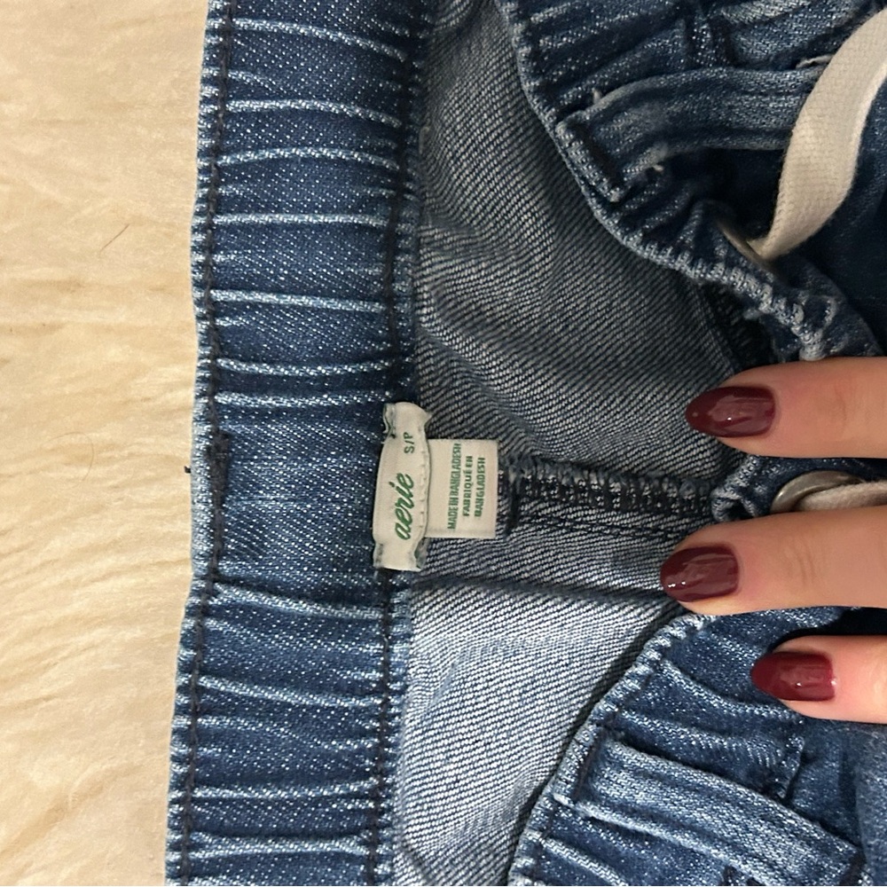 Aerie Baggy Boyfriend Jeans size small - Picture 3 of 4